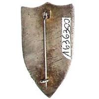En argent , Prévôté du Détachement Français en Palestine , "MR GS", Levant, balance, glaive et livre, (argent bas titre)