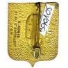 Base-Ecole de Pilotage 705  Cognac , salamandre blanche à plat, émail, éclat en surface
