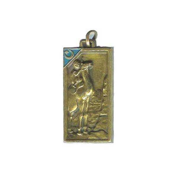 Compagnie Saharienne des Ajjers , 1° modèle (Ajjers avec un S), profil droit, peint, bande grenue