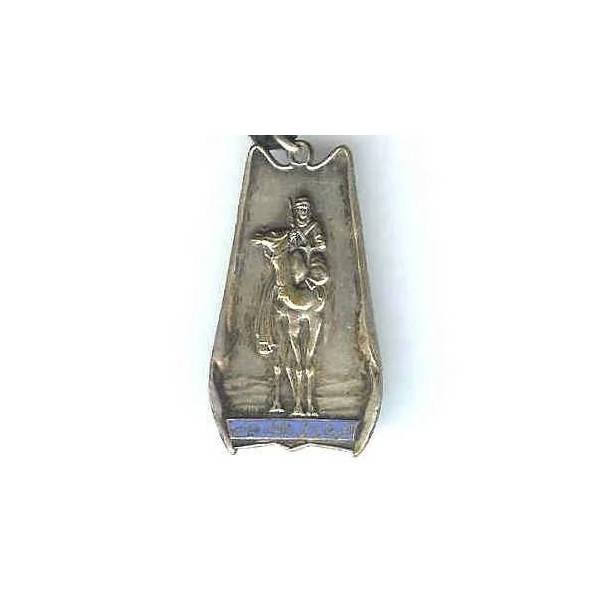 Makhzen Méhariste d'El Oued , 40 mm, inscription au dos, bélière