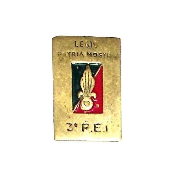 3° Régiment Etranger d'Infanterie , grenade en relief, moulage DPNom déposé peint