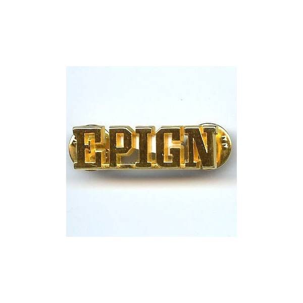 EPIGN, barette dorée, attaches pin' s