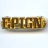 EPIGN, barette dorée, attaches pin' s