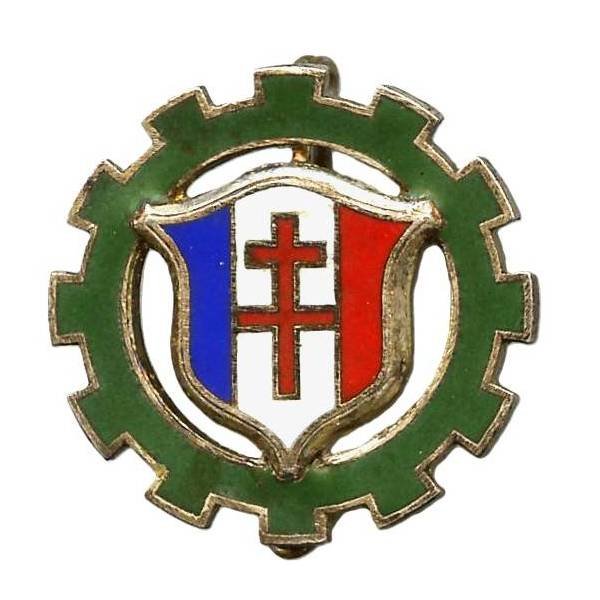 110° Compagnie du Train des FFL , roue verte