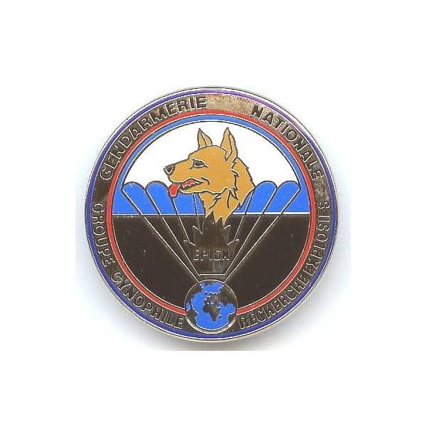 Escadron Parachutiste d'Intervention de la Gendarmerie Nationale / Groupe Cynophile Recherche Explosifs, matriculé