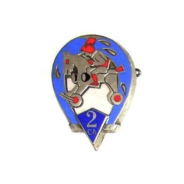 2° Régiment de Chasseurs d'Afrique , cheval à roulettes, gros boléro à fenêtre