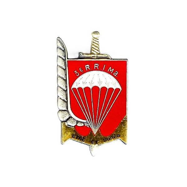 3° Régiment Parachutiste d'Infanterie de Marine , inscription "RRIMa", erreur