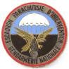 Escadron Parachutiste d'Intervention de la Gendarmerie Nationale , rond, 1° type, série B, matriculé B 060