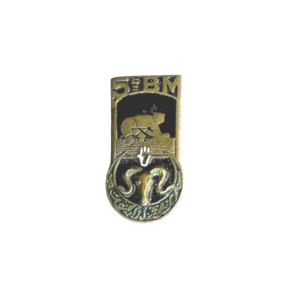 7° Régiment de Tirailleurs Algériens / 5° Bataillon de Marche en Extrême-Orient , moulage Dom peint