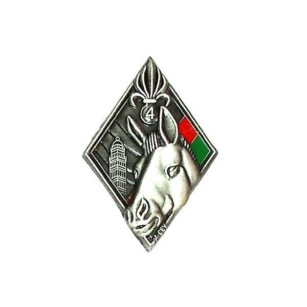 4° Régiment Etranger / 1° Compagnie d'Engagés Volontaires   Camerone 2007 , tête de mulet, matriculé 117