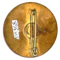 5° Régiment de Tirailleurs Algériens , livre émaillé, gros module 41 mm, tranche rouge fonçé