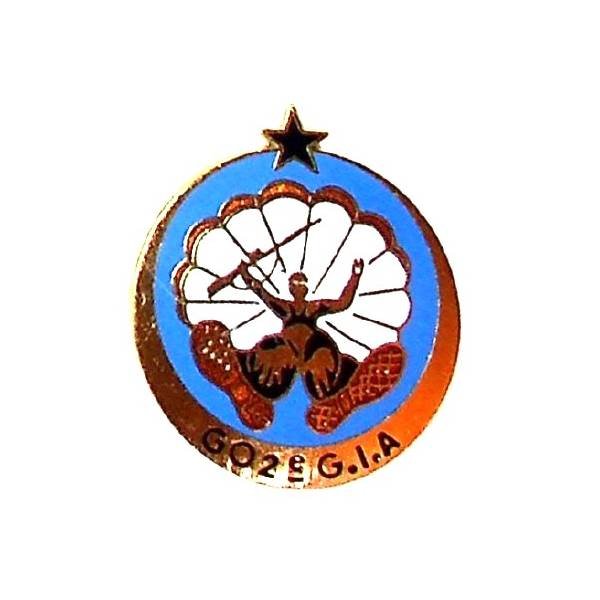 602° Groupe d'Infanterie de l'Air / Compagnie Parachutiste , émail, retirage