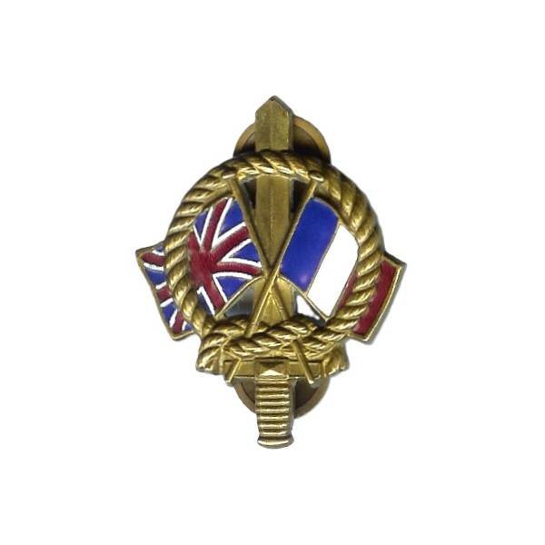 Mission de Liaison auprès de l'Armée Britanique, 49 mm, matriculé