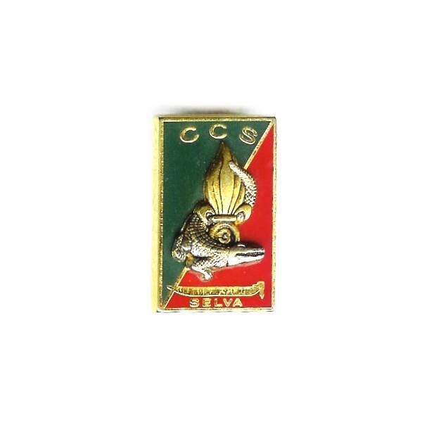 3° Régiment Etranger d'Infanterie / Compagnie de Commandement et des Services , type 2, caïman , vert sur rouge