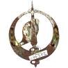 Commando Cobra , cobra sur poignard commando américain, sans devise, cou étroit