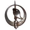 Commando Cobra , cobra sur poignard commando américain, sans devise, cou étroit