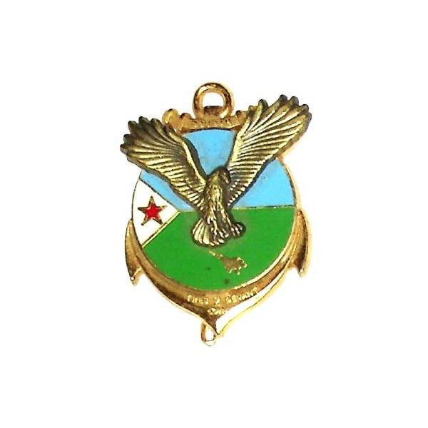 5° Régiment Inter Armes d’Outre Mer / 2° Batterie  La Doudah, "très loin devant", aigle