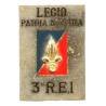 3° Régiment Etranger d'Infanterie , grenade rapportée