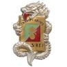 3° Régiment Etranger d'Infanterie en Extrême-Orient , type III, dragon, pointe de l'épingle coupée