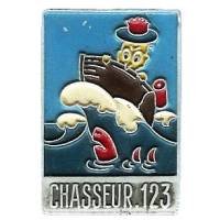 Chasseur 123 , marin dans...