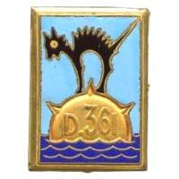 Dragueur 361, chat sur mine