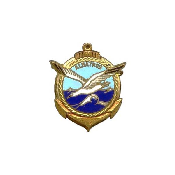 Albatros (contre-torpilleur 1931-60), rond, avec ancre