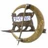En or et argent , Groupe Aérien d'Observation 593 / 6° Escadrille  Alep , inscription au dos