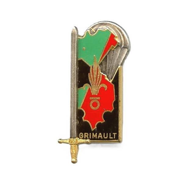 72° Promo Grimault  (EA Infanterie) , carte d'Indochine, Légion Etrangère, Parachutiste