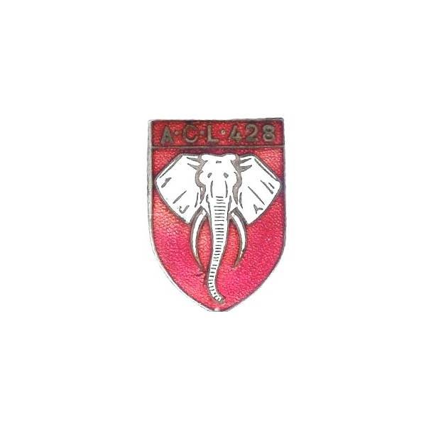 428° Ambulance Chirurgicale Lourde Paris , tête d'éléphant blanche, attache cassée