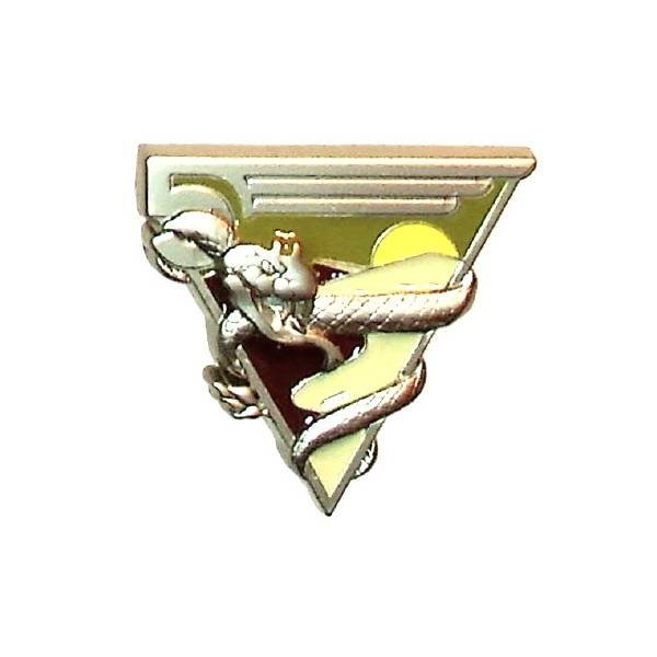 2° Régiment Etranger Parachutiste / 5° Compagnie Désertique / 2° Section , serpent, numéroté 086
