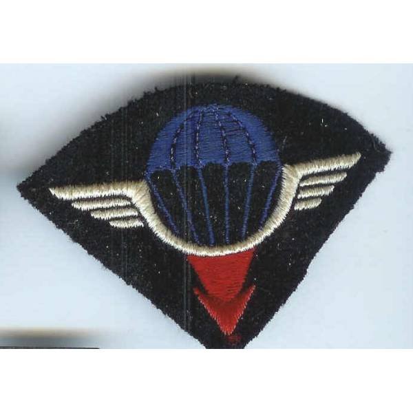 GLA , insigne de bras en tissu, fond bleu marine