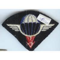 GLA , insigne de bras en tissu, fond bleu marine