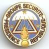 Gpe de Sécurité Présidence de la République, 37 mm, émail