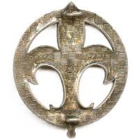 8° Régiment d'Infanterie Motorisé , (Commando de Chasse ?) , 1776, insigne de bérêt