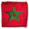 4° Division Marocaine de Montagne , tissu brodé, 44 mm