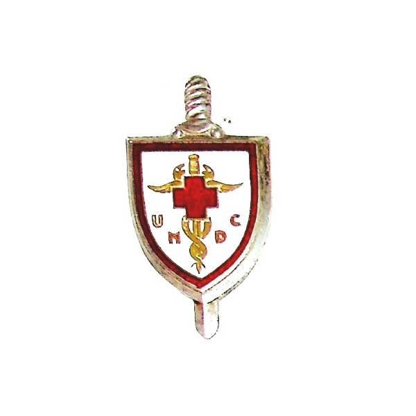 Unités Mobiles de Défense des Chrétientés / Service de Santé , dos lisse embouti