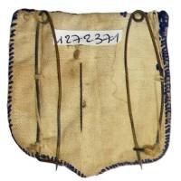 Mission Militaire Française près le Gouvernement Royal du Cambodge , tissu tricolore brodé