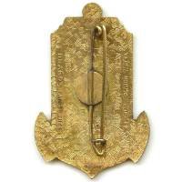 Base Militaire de Tourane , dos doré, patiné