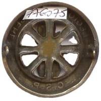 1° Régiment Etranger d'Infanterie / Compagnie de Sapeurs Pionniers , marquage gravé, éclat base de la flamme