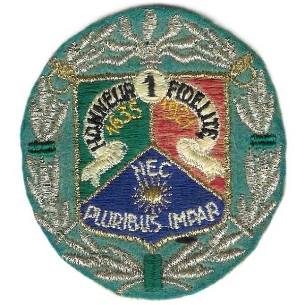 1° Régiment Etranger de Cavalerie, tissu 70x78, usé