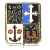 10° Régiment du Génie, écu,...