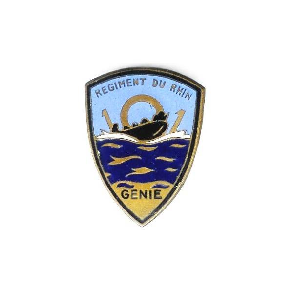 101° Régiment du Génie , régiment du Rhin, patiné