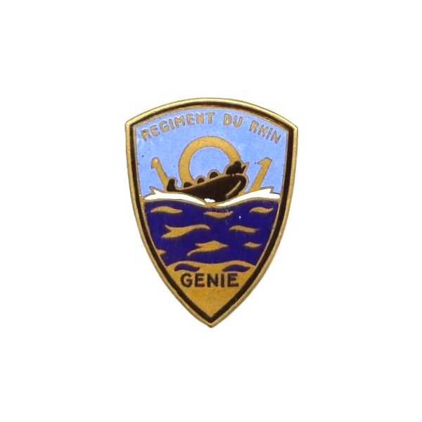 101° Régiment du Génie , petite oxydation au dos