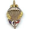 SMP, anneaux ajourés derrière le parachute, émail, écaille