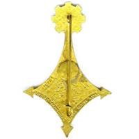 12° Régiment du Génie (Saharien) , profil gauche, barque et sanglier en relief, léger éclat