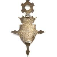 26° Régiment de Dragons , dos lisse, marquage en V