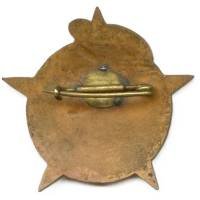 2° Groupement de Tabors Marocains , "rira bien qui rira le dernier", tout bronze peint, dos lisse plat