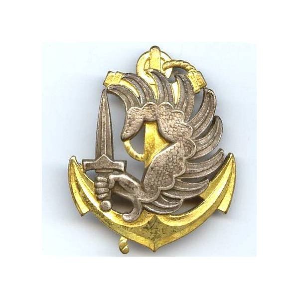 Insigne de bérêt de paras coloniaux , type 1