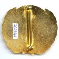 Planisphère blanche ONU, très épais, épingle sécurité