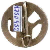 158° Régiment d'Infanterie , Régiment de Lorette, cigogne, réduction 17 mm